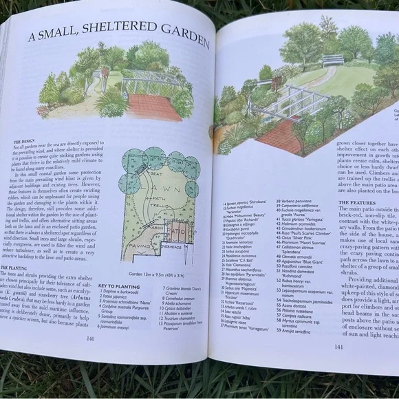 The Ultimate Garden Designer Soft Cover Book With Plans, Pics, Plant Key, Color - Picture 5 of 6